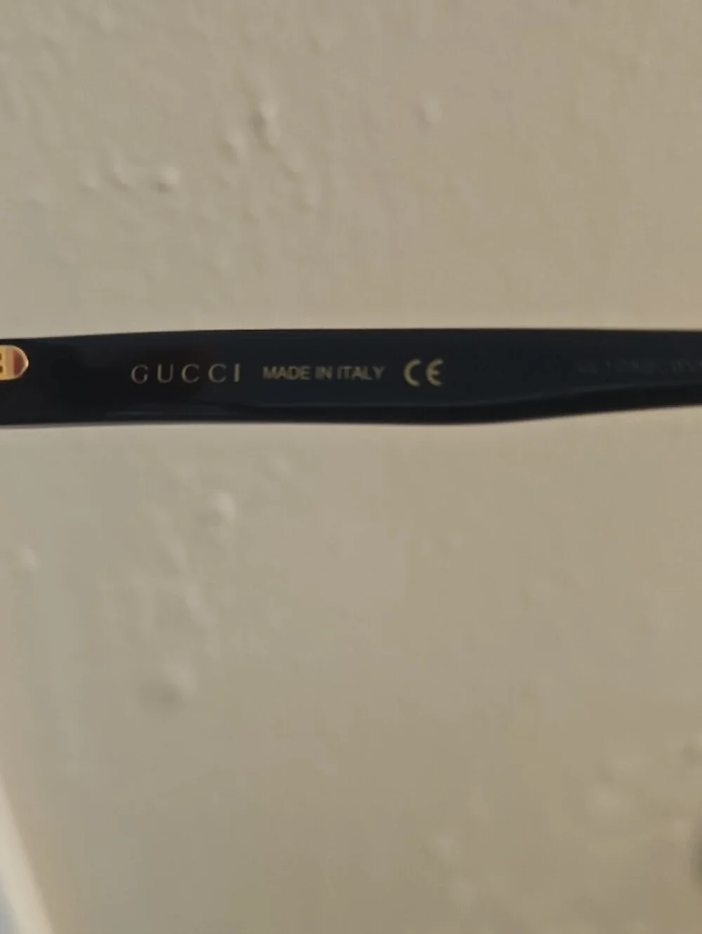 Gucci Black Square Sunglasses with Brown Gradient Lenses